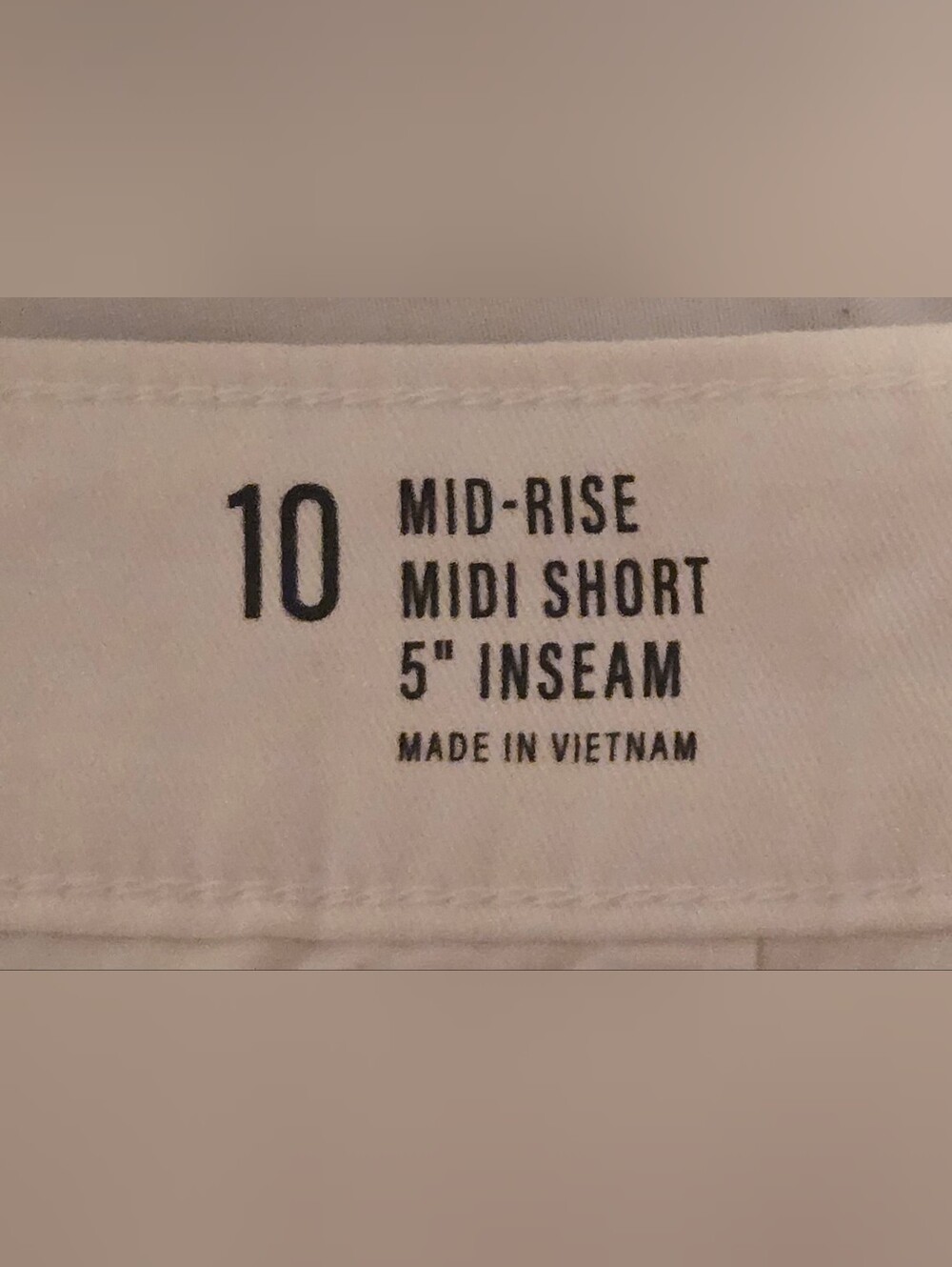 a.n.a Women's White Cotton Bermuda Shorts - Picture 4 of 5